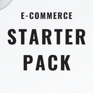 E-commerce starter pack